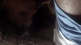 Is this curly-haired girl from Tinder giving amazing head to a big black cock?