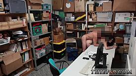 french maid and cop suspect caught on cctv?