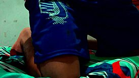 dirty stepdaughter gets hot then masks and fucks employee slow