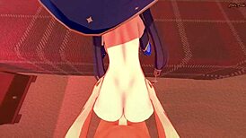 Pov Scene With Mona In Piledriver Position And Facial In Genshin Impact Hentai