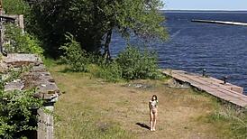 Nude Reality Shoot at Abandoned Military Base on Totleben Island Part 3