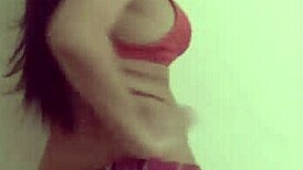 the petite wife begs for cum inside during real missionary creampie homemade sex