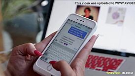 Delivery Service Satisfies Horny Cherie Deville With Big Tits And Monster Cock