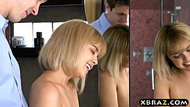 Dillion Harper's pussy eaten and fucked!