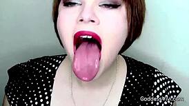 Beautiful Girls Engaging In Tongue Play - Part 4