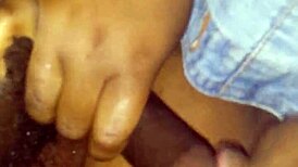 Does she suck well? This ebony amateur in POV sucking like a pro, black beauty.