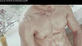 tuyển nguyễn, the gay twink model in stockings.