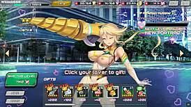 in this hentai game, policewoman gets handcuffed and fucked silly until she squirts