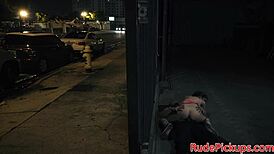 Spex Beauty Picked Up And Hardfucked Outdoors With Bondage 😈