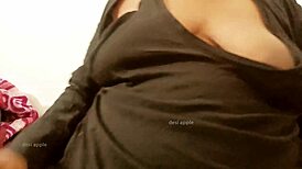 nepali sexy girl shows off her big tits
