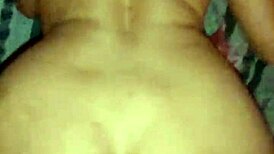 Horny Indian girl bent over in hotel doggystyle