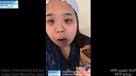 Rookie Sakura Asakura Selfie Style Chaku-Ero Hentai Fetish Video