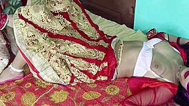 I'm so turned on by this homemade suhagrat raat closeup sex with shaved teen