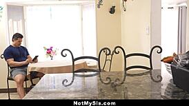 tiny stepsis, you caught me jerking to your vids - notmysis