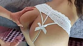 Young Latina's First Anal Date With Stranger