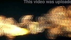 Milanka Handles Huge Shaft in Tight Backdoor