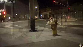 Rome major pounds cameron skyes big tits outdoors in interracial romp