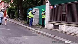 private black - redhead gia tvoricceli dp’d by 3 ebony dicks 😈