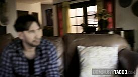 Holy hell, teen taboo threeway with hardcore mouth action!