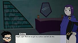 Starfire Sucks Dick in Titans