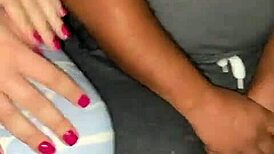 Married Latina Takes On Three Guys In A Steamy Van Gangbang.