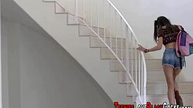 Teen Babe Rides Massive Black Cock with Intense Blowjob in HD