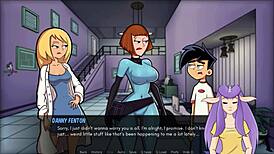In danny phantom amity park redux part 23, the sexy nurse learns our secret