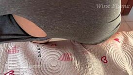 Full Of Lust I Ripped Novinha's Shorts And Thrust Hard In Ass!