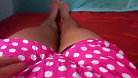 stepbrother asks permission to enter stepsister's bed