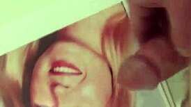 cum tribute for a beautiful russian woman