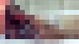 Bondage session with toys and restraints