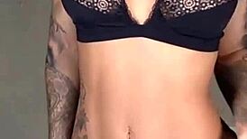 Naughty lingerie dildos and fake cum compilation 😏