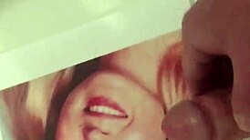 cum tribute for a beautiful russian woman