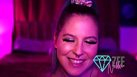 nail focused pov handjob teasing