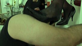 Misstres Amrita and Lady Morgana dominate slaves with hardcore bdsm.