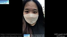 Rookie Sakura Asakura Selfie Style Chaku-Ero Hentai Fetish Video