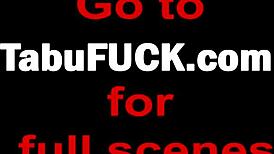 Gorgeous Blonde Babe Hammers Stepbro with Wild Fucking