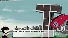 Starfire Sucks Dick in Titans