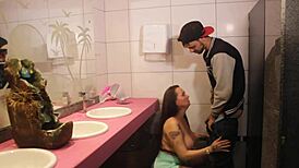 Safada Banging Hard In Party Bathroom