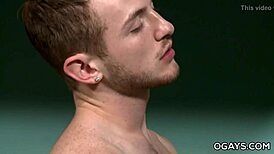 Archer Hart Strokes to Gay Porn Solo