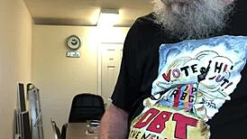 mature woman masturbates to orgasm alone