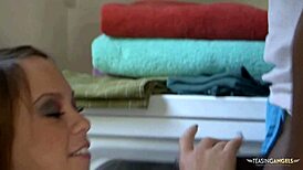 Wow, watching this brunette babe ride a BBC is pure fire! 🔥