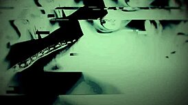 mistress spanks slave in leggings on st. andrew's cross