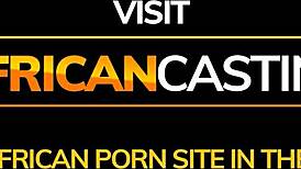 Brown skin cum slut convinces boss to hire her again!