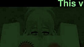 Cute MILF Jumps Cock in Game