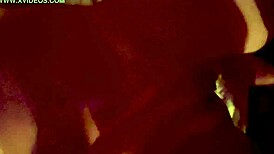 dirty homemade creampie in sauna with big tits wife