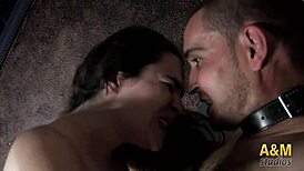 Follando Entre Rejas With Dildo