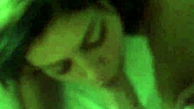 i watch this latina milf suck my big cock with her braces on, it's so hot