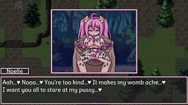 Noelle screams, 'Gangbang me with toys now!'