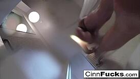 yo, Christiana, glittering up that shower and bathtub like a pro